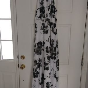 Maxi Chiffon Floral Dress